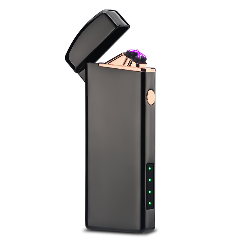 SUPRUS Encendedor USB recargable de arco eléctrico con interruptor de