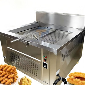 200L 300L 400L thép không gỉ pháp khoai tây chiên làm máy gas nồi chiên sâu máy cho chin chin kubba bánh bao chiên - Product Image 1