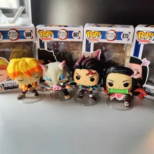 Demon Slayer Nezuko Kamado Tanjiro Kamado Zenitsu Agatsuma Inosuke Hashibira Kibutsuji Miserable POP 867 868