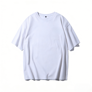 Camiseta Lisa al por Mayor para Personalizar con Serigrafía Digital, Logotipo de Marca, 100% Algodón, Tallas Grandes para Hombre - Product Image 2