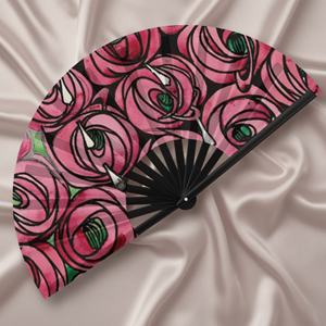 Ventilador Plegable Portátil de Bambú, Diseño Personalizado, Clásico y Elegante, para Fiestas y Decoración del Hogar, en Oferta - Product Image 6