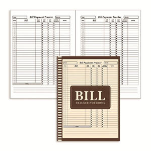 Meilleur carnet de gestion des factures et du budget, reliure robuste, liste de contrôle des factures mensuelles, formatage facile pour la gestion budgétaire - Product Image 3