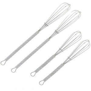 Fouets à fil fins et essentiels pour la <span class=keywords><strong>cuisine</strong></span>, la pâtisserie, le mélange des sauces et des ingrédients, pour un usage quotidien dans des récipients profonds. - Product Image 1