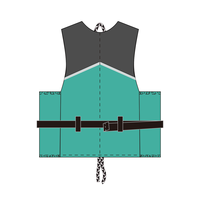 Gilet de sauvetage pour la navigation ISO 50N, certification CE, équipement de sports nautiques, équipement offshore, gilet de sauvetage pour adulte