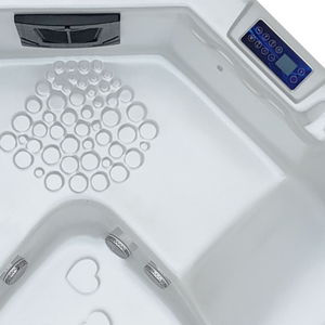 Jacuzzi Eléctrico de Lujo para 8 Personas, Bañera de Hidromasaje Japonesa con Masaje Sensual para Jardín o Casa - Product Image 5