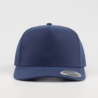 Gorra de Golf Vintage de 5 Paneles, 100% Poliéster Oxford, Unisex, con Logotipo Personalizado, Perforada con Corte Láser, Diseño Deportivo de Leopardo, Argyle y Frutas, Venta al Por Mayor