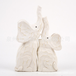 ตุ๊กตาสัตว์รูปเป็ดหัวโก่งและครอบครัวหมี ทำจากเรซิ่น สำหรับตกแต่งบ้าน งานศิลปะประดับตกแต่งห้องนั่งเล่น ทางเข้าบ้าน และสวน - Product Image 4