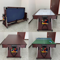 Table de billard de tournoi de 9 pieds, ardoise noire, bois massif, table de billard professionnelle d'intérieur, vente en gros, OEM personnalisé, snooker