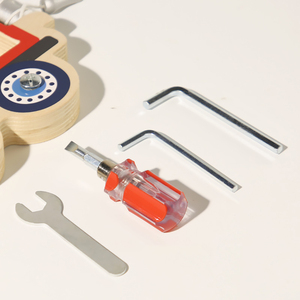 Hot New Products Creative Fire Engine Themed Key Screw Set Toys Early Educational Pretend Play Preschool For Kids Boys Girls - Product Image 6