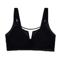 Soutien-gorge sans couture respirant à bonnets profonds en maille V, confortable et sans armatures, tailles M-5XL, le plus vendu
