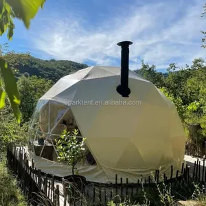 Factory Cheap Price Luxury Waterproof Hotel Camping Prefab Geodesic Dome Tents For Resort