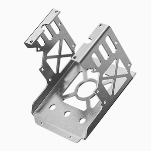 Pièces de tôlerie personnalisées, estampage et pliage, support de montage métallique, découpe laser, fabrication OEM ODM, quincaillerie - Product Image 1
