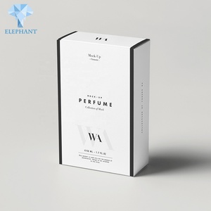Custom Design 10ml 50ml 100ml White Small Men Paper Sample Perfume Box Packaging - Product Image 2