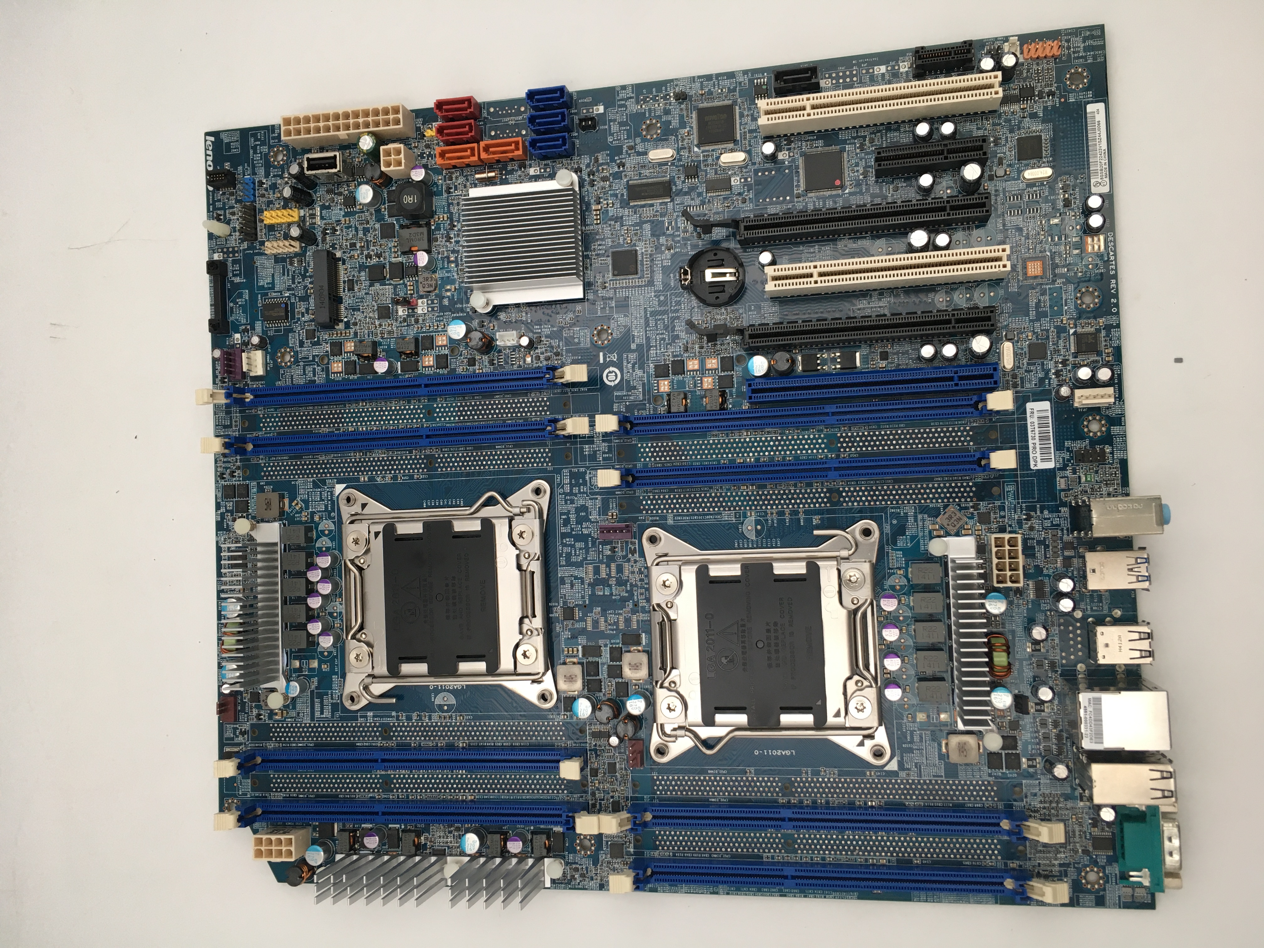 Original Lenovo ThinkStation C30 Motherboard C602 Dual X79
