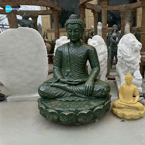 Statua di <span class=keywords><strong>Buddha</strong></span> in Marmo Bianco a Grandezza Naturale, Scolpita a Mano, per Decorazione di Templi all'Aperto, <span class=keywords><strong>Scultura</strong></span> Religiosa Buddista - Product Image 5