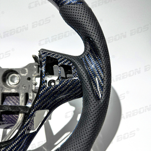 Para <span class=keywords><strong>Hyundai</strong></span> Genesis Coupe con Línea Central Azul, Fibra de Carbono Azul-Seda Personalizable para Genesis Coupe, Envío Directo de Piezas de Automóvil - Product Image 2