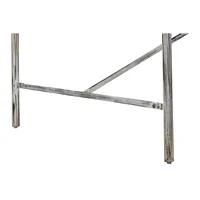 TABLE À MANGER EN FER MANGO 240x90x78.5 DECAPE