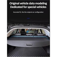 Cache-bagages de coffre arrière pour BYD Sealion 6 7 2024-2025, rideau organisateur, rangement, nettoyage, toile, accessoires automobiles