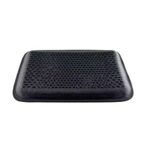 Summer Seat Cushion Cooling Honeycomb <b>Pad</b> Rectangle Deep Space Gray Black Breathable Office Lumbar Support - Product Image 3
