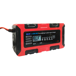 Chargeur de <span class=keywords><strong>batterie</strong></span> électrique 180W 12V 24V avec écran LCD pour batteries Lithium/LiFePO4/Plomb-Acide, ignifuge, haute efficacité, réparation par impulsions - Product Image 1