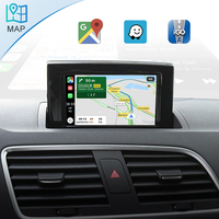 Modul HFmidia Wireless CarPlay Android Auto untuk Audi Q3 2013-2018 RMC MMI 3G HN+R Peningkatan Layar OEM Kotak Antarmuka Retrofit