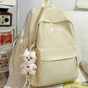 Sac à dos unisexe de haute qualité personnalisé avec fermeture éclair, en nylon, à armature interne, et dossier ergonomique pour étudiants - Product Image 2