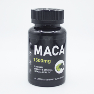 Cápsulas de Extracto de Raíz de Maca de Primera Calidad para la Salud <span class=keywords><strong>Natural</strong></span>, Apoyo Inmunológico y Energético para Adultos y Personas Mayores, Suplemento Herbal de Grado Alimenticio - Product Image 2