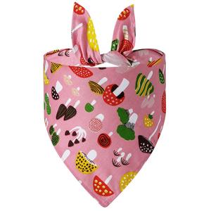 ربطة حيوان أليف قطنية حديثة الوصول ربطة ثلاثية للكلاب باندانا لكرة القدم وشاح باندانا حيوان أليف - Product Image 4