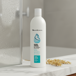 Thader Pharma Spa Shower Gel Sensitive Skin Glycerin Oat <b>Proteins</b> 500ml Moisturizing Softening - Product Image 3