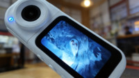 Mini caméra d'action compacte 2.7K WiFi avec support pour caméra de mouvement