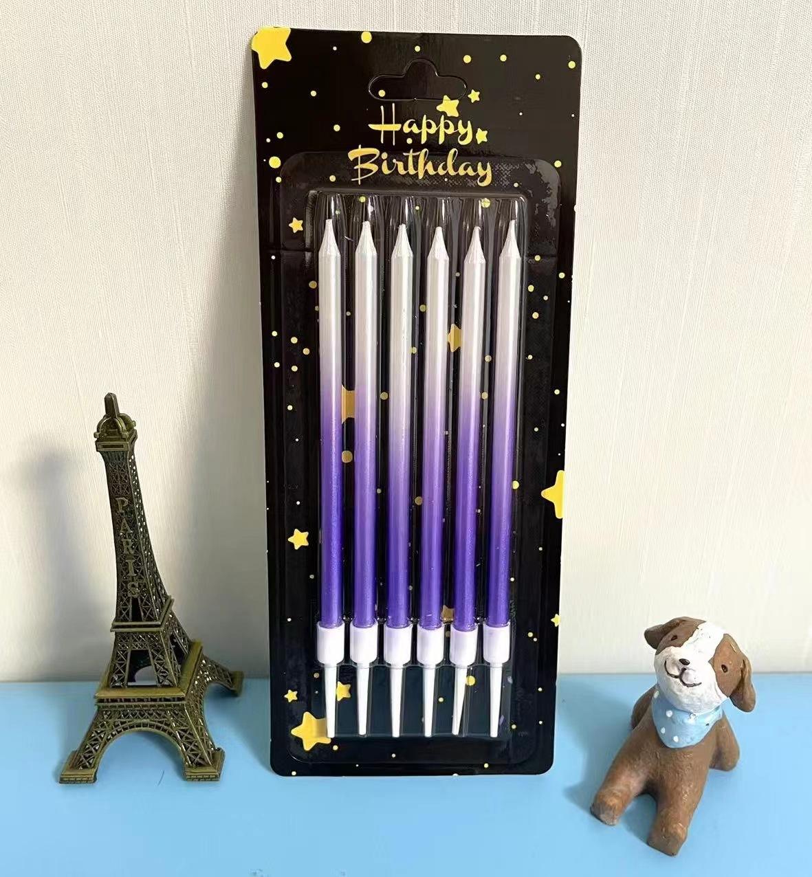 Black Card+Purple and white