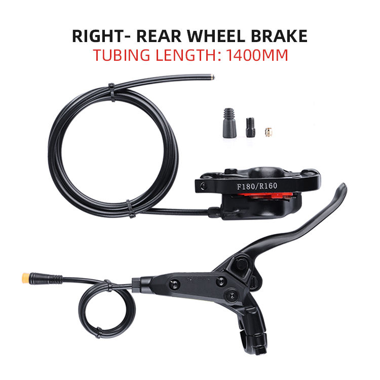 Hydraulic Brake Electric Bicycle Hydraulic Disc Brake Kit Ebike Power Cut  Off Brake Level Pin for Bafang Motor Aluminum CN;GUA