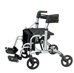 Rf5405b rf5405b הליכה עזרה 8 אינץ 'גלגל רגליים נתיק רגל נתיק מנוחה הפיך מעמד מוסמך i - Product Image 1