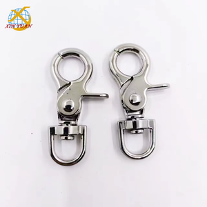 Gancho de presión plateado de 58MM, accesorio para bolsa, ganchos giratorios, llavero, hebilla, bolsos, correa, accesorios de teléfono de Metal, aleación de Zinc <span class=keywords><strong>PDS</strong></span> - Product Image 5