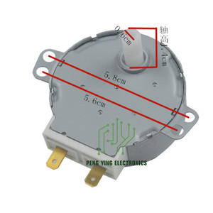 มอเตอร์ถาดหมุนซิงโครนัสสำหรับเตาไมโครเวฟ AC 30V รุ่น GAL-5-30-TD (1) สำหรับเตาไมโครเวฟยี่ห้อ Galanz ราคาโรงงาน - Product Image 2