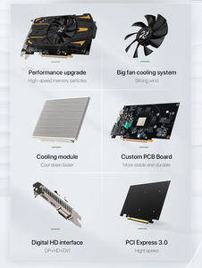 Großhandelspreis GPU AMD Radeon RX 550 4GB PC-Grafikkarte RX550 GDDR5 <span class=keywords><strong>PCI</strong></span> Express 3.0 128-Bit Gaming-Grafikkarte - Product Image 4