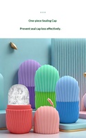 Moule à glace en silicone personnalisé avec logo pour le visage, rouleau de massage pour le refroidissement et le soin du visage, du cou et des yeux, réutilisable