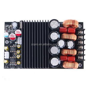 Placa amplificadora Digital TPA3255 de alta potencia de 600W, módulo amplificador de potencia de doble canal HIFI de alta fidelidad de 300W * 2 - Product Image 1