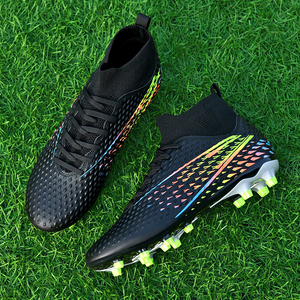 Zapatos de Fútbol de Alta Calidad al por Mayor para Niños y Niñas de Primaria y Secundaria, Zapatos de Entrenamiento para Césped, Disponibles en Stock - Product Image 5