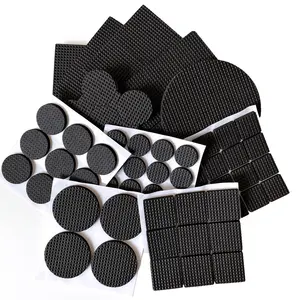 Customized High-quality Anti-skid Self-adhesive 3M Adhesive Silicone Rubber Pad Silicone Rubber Feet Pads