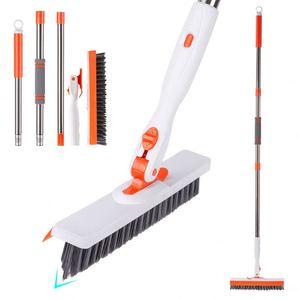 Nouvelle brosse de nettoyage en plastique en forme de V pour joints de carrelage et coins de salle de bain, idéale pour l'entretien des salles de bain transfrontalières - Product Image 1