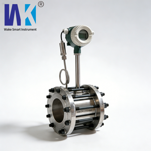 デジタルリモートフランジ渦流量計インテリジェント蒸気圧縮空気ガスカウント表示流量計4-20ma 12-24VDC流量計 - Product Image 4