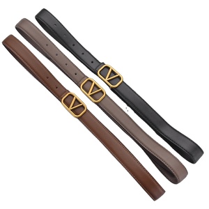Cinturón Multiusos para Hombre y Mujer, Cinturón de Cuero Vacuno con Hebilla de Aleación <span class=keywords><strong>Reversible</strong></span> e Intercambiable - Product Image 2