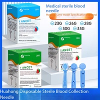 Lancette sanguine de sécurité jetable médicale 21G stérile en plastique 5ml