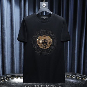 T-shirt en coton à manches courtes, shorts d'été, vêtements pour hommes, t-shirt pour hommes - Product Image 1