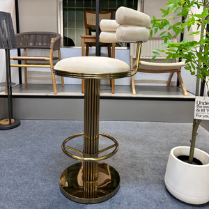 Chaise haute <span class=keywords><strong>de</strong></span> <span class=keywords><strong>bar</strong></span> en acier inoxydable <span class=keywords><strong>et</strong></span> <span class=keywords><strong>tabouret</strong></span> <span class=keywords><strong>de</strong></span> <span class=keywords><strong>bar</strong></span> en velours, fournis par l'usine XY, pour restaurant, café, mobilier <span class=keywords><strong>de</strong></span> <span class=keywords><strong>bar</strong></span> - Product Image 2