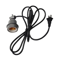 Kit de protection pour lampe de reproduction avec interrupteur de contrôle de température et cordon, support de lampe en aluminium à trois voies pour animaux