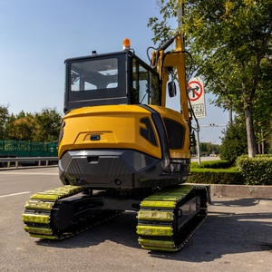 <span class=keywords><strong>6</strong></span>.5ton HT65ミニショベル新しいクローラータイプ多用途バケットアタッチメント建設現場 - Product Image 6