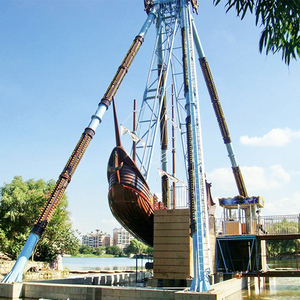 เครื่องเล่นกลางแจ้งในสวนสนุก เรือไวกิ้งสำหรับเด็กและผู้ใหญ่ เรือโจรสลัดสำหรับขาย - Product Image 4