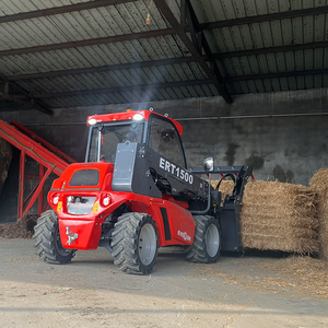 EVERUN Máy Xúc Bánh Xe Nông Nghiệp ERT1500 Máy Xúc Mini Nhỏ Gọn Máy Xúc Bánh Xe Dạng Ống Lồng - Product Image 5